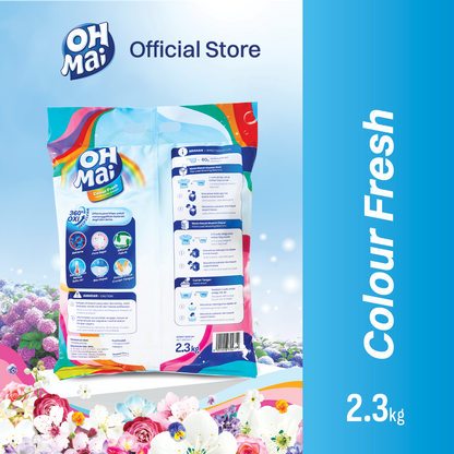 OH MAI Laundry Powder Detergent - Colour Fresh (2.3kg)