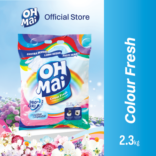 OH MAI Laundry Powder Detergent - Colour Fresh (2.3kg)