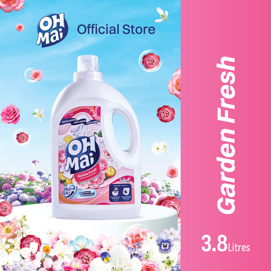 OH MAI Laundry Liquid Detergent - Garden Fresh (3.8L)